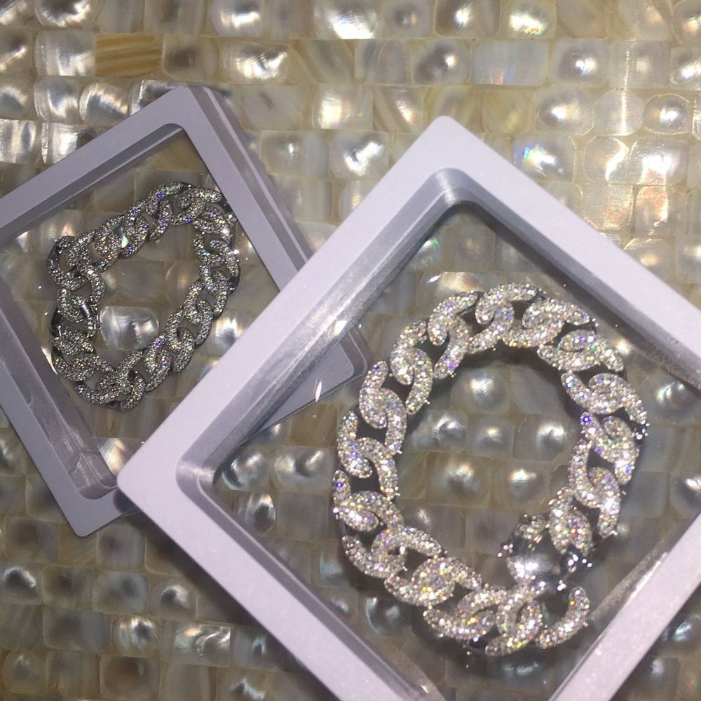 Char LaLa Designs Pave Chainlink Bracelet